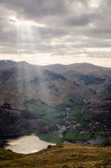 Light Rays over The Lake District