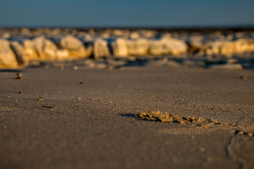 détail sable