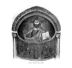  Christian illustration. Old image