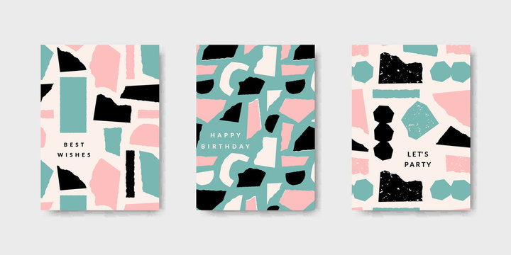 Modern Abstract Design Card Templates