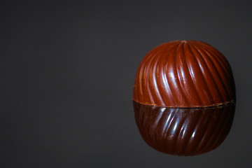 candies chocolate sweets dessert (assortment). food background. top view