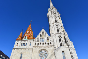 Fototapeta na wymiar Matthiaskirche (Budapest)