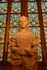 Statue von Königin Elisabeth in der Matthiaskirche (Budapest)