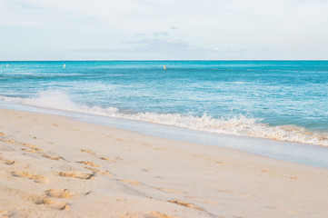 Fototapeta na wymiar Strand auf Aruba, Karibik
