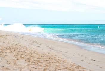 Fototapeta na wymiar Strand auf Aruba, Karibik