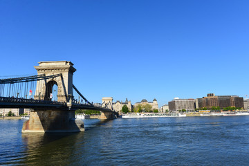 Obraz premium Kettenbrücke Budapest