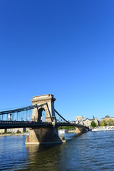 Obraz premium Kettenbrücke Budapest