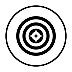 Target With Dart In Center Icon