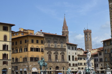 Fototapeta na wymiar City of Florence city, Italy