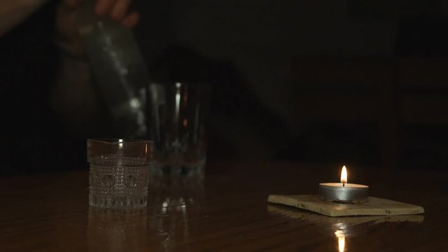 Drinking Vodka