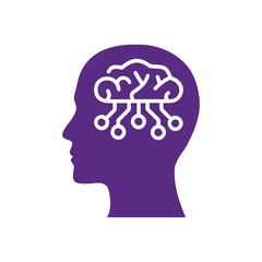 digital human head, brain, technology, head, memory, creative technology mind, artificial intelligence icon