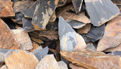 Stone abstract nature wall background texture, Blank for design.