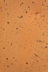 Orange Painted Rusty Metal Texture
