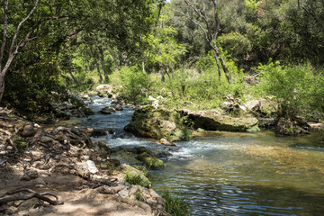 Fluss La Brague in Südfrankreich