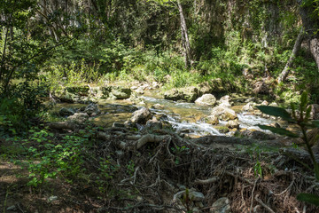 Fluss La Brague in Südfrankreich