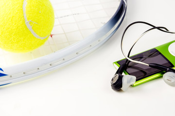 playing tennis, sport practising, leisure activities