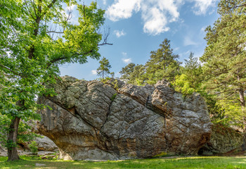 Robbers Cave State park in  Oklahoma.