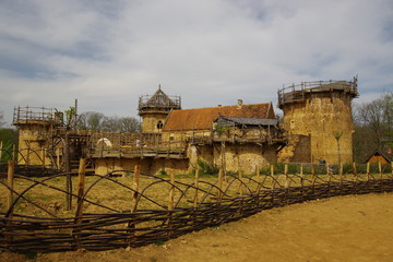 Le chantier médiéval de Guédelon