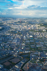 Fototapeta na wymiar The landscape of Naha city,Okinawa