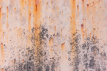 Rusty metal with absytract patterns
