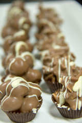  delicious nut and milk chocolate dessert