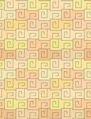 Greece vintage ethnic seamless pattern,  meander forms, seamless greek key pattern. 
