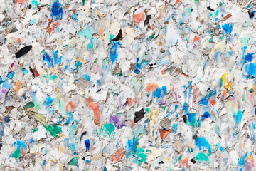 Recycling-Kunststoff-Oberfläche