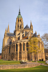 The cathedral of Bayeux, Normandy, France