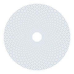 Circle geometric pattern. Design element.