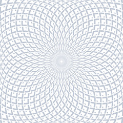 Rotation geometric convex pattern. Abstract design.