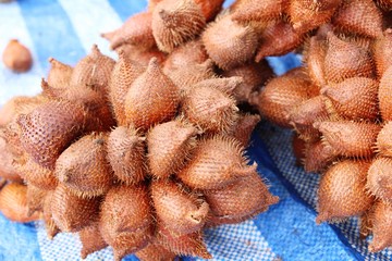 Salacca zalacca fruit delicious at street food