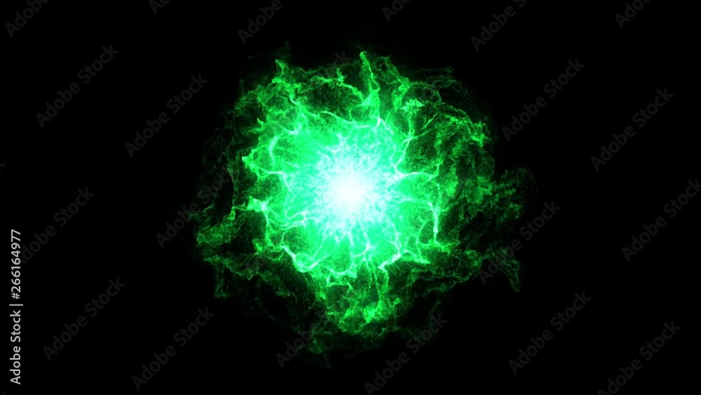 Wall mural 3d rendering. abstract energy wave (seamless loop)