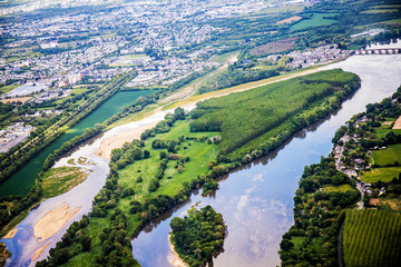 loire river close to Angers