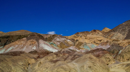 Fototapeta na wymiar Beautiful Nature, Artist's Drive, Death Valley National Park, USA
