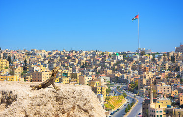Amman city the capital of Jordan
