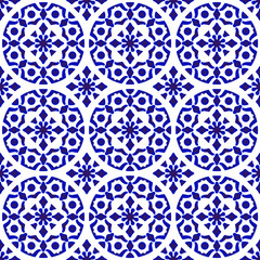 porcelain China pattern, Chinese ceramic background, blue and white pottery backdrop modern design,...