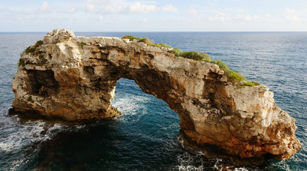 Fototapeta na wymiar Mediterranean Sea Coast Landscape Nature Holiday Destination Scenery