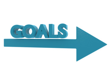 Goals Arrow 3D