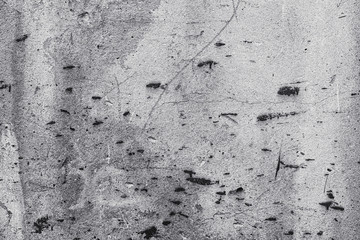 Texture of plaster on the wall. Gray background wall.