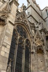 Saint Denis gothic cathedral