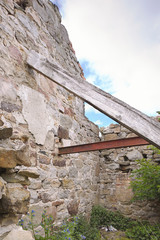 Derelict farm buiilding in North Wales