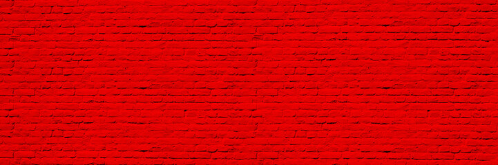 Red brick wall