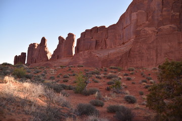 Arches National Park: Park Avenue