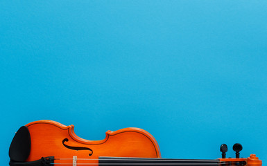 Classical music festival poster violin