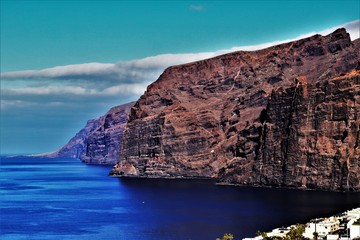 Steilklippen auf Teneriffa