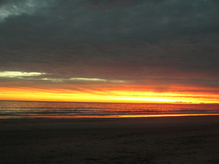 atardecer uruguay