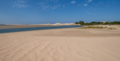 Alexandria dune fields a the Sundays River estuary, near Addo / Colchester on the Sunshine Coast in South Africa.