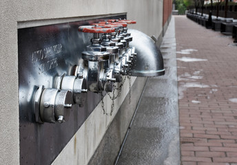 Six-Way Flush Fire Pump Test Connections