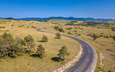 Sealed road Cevennes