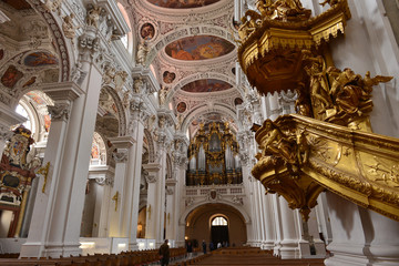 Innenansicht Dom St. Stephan (Passau)